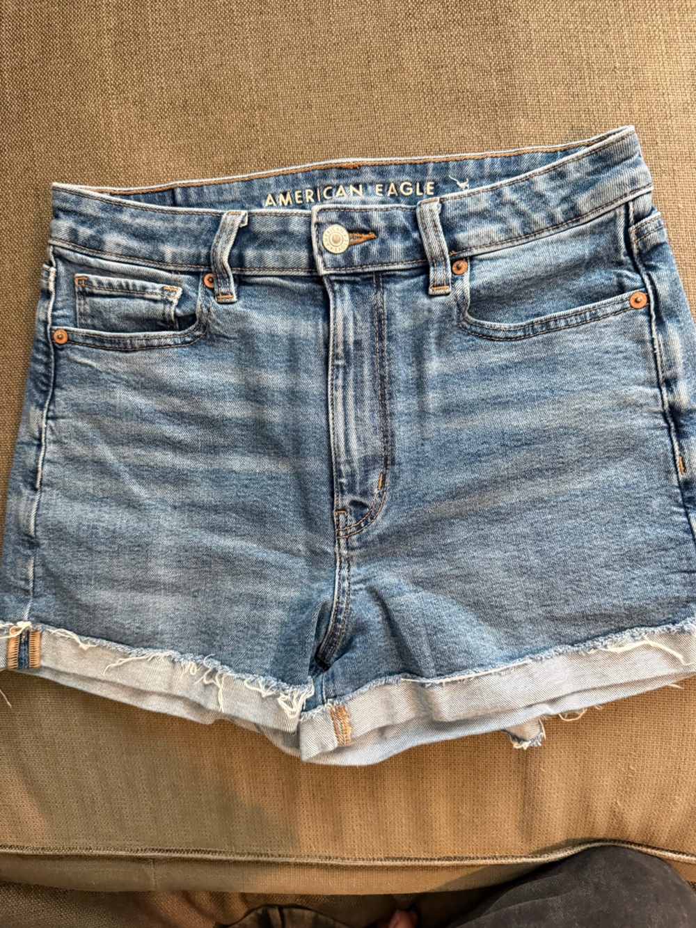 American Eagle Outfitters Light Blue Denim Shorts